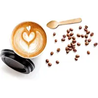 Edco Lot De 50 Cuillères À Café En Bois - 11 Cm