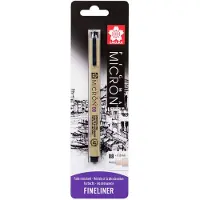 Sakura Carte blister Pigma Micron 08 0.50 Mm Noir, 1 pièce