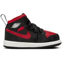 Jordan Chaussure Jordan 1 Mid pour Bébé et Petit enfant - Noir | Taille 25