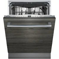 Siemens Iq300 Sn636x06ke Integrable Third-rack Dishwasher 13 Place Settings Argenté 65 cm / EU Plug 220V