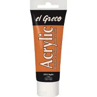 Kreul 28327 peinture acrylique 75 ml Rouge Bouteille Tube