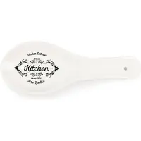 Excelsa louche Fine Quality céramique 25,5x9,5x2,5 cm blanc