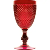 Excelsa Set De 6 Verres Diamond Plastique 39 Cl Rouge