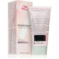 Wella Shinefinity Zero Lift Glaze coloration semi-permanente pour les cheveux teinte 07/12 - Cool Mushroom 60 ml