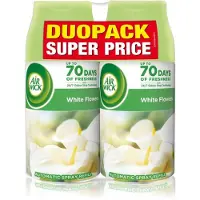 Air Wick Freshmatic White Flowers désodorisant recharge avec parfums DUO 2x250 ml