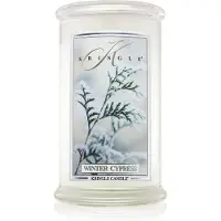 Kringle Candle Winter Cypress bougie parfumée 624 g