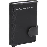 The Chesterfield Brand étui pour carte de crédit porte-monnaie Delsbo Cardholder Black noir