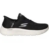 SKECHERS Baskets basses 'Slip-Ins: GO WALK Flex - Grand Entry' noir chiné