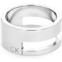 Calvin Klein 35000680 Ring Argenté 54 Femme