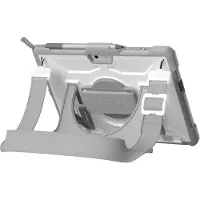 Uag Coque tablette Plasma Healthcare avec strap et bandoulière pour Microsoft Surface Go / Go 2 / Go 3 / Go 4 - Blanc / Gris