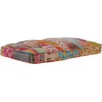 vidaXL Coussin pour canapé en palettes , multicolore, 120 x 80 x 12 cm, en tissu