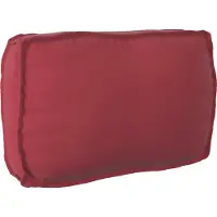vidaXL Coussin de palette pour dossier rouge vin 70 x 40 x 12 cm, en tissu Oxford.