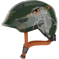 ABUS Smiley 3.0, casque de vélo, junior, green robo