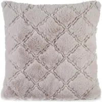 Eurofirany MARCELO Dekorativer Teppich mit weicher Fellstruktur, 50X70 cm, Farbe: Rosa