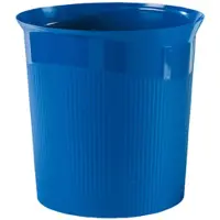 HAN Papierkorb Re-LOOP, 13 Liter, blau 13 Liter, 100 % recycelter Öko-Kunststoff