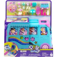Polly Pocket Animal Adventure Doll Game Bleu Enfants