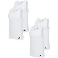 Adidas T-Shirt noir / blanc