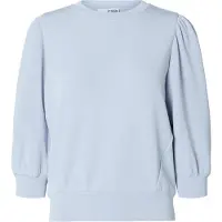 Selected Sweat-shirt 'Tenny' bleu clair