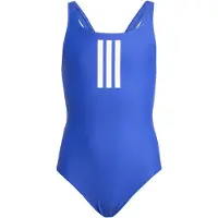 Adidas 3 Stripes Swimsuit Bleu 13-14 Years Fille