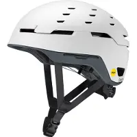 Smith - Casque de ski de randonnée - Summit MIPS Matte White / Slate - Taille 59-63 cm - Blanc