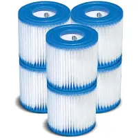 Intex Filtre pour pompe de piscine de type H 6 pcs 29007