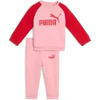 Puma MINICATS ESS Raglan Crew S Pinkscape Pinkscape 74
