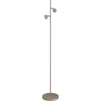 Masterlight Lampe sur pied à deux lumières Talana Terra beige