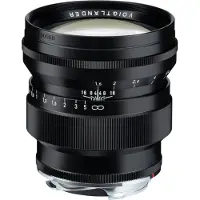 Voigtländer Nokton 75 mm f / 1.5 noir