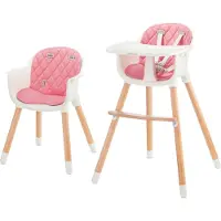 Kinderkraft High chair Sienna rose