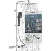 Schutte Système de douche OCEAN Chrome-anthracite