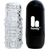 Handy - masturbateur TrueGrip Gen 2 - manchon réaliste - transparent
