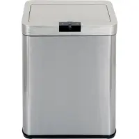 Echtwerk Sensor Mülleimer 48,0 l edelstahl, Poubelle, Argent