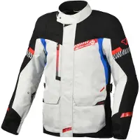 Macna Aspire WP Veste Textile Noir Gris Imperméable Taille 4XL