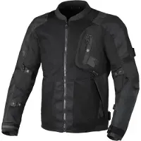 Macna Veste textile pour moto Macna Raddic Solid, noir, M