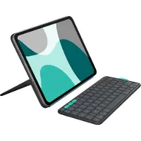 Logitech Flip Folio iPad Pro (2024) / iPad Air (2025) 11 Pouces Étui Clavier AZERTY