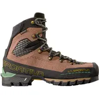 La Sportiva - Chaussures d'alpinisme en GORE-TEX - Trango Alpine GTX W Sand Dune/Aspen Green en Nylon - Taille 38 - Marron