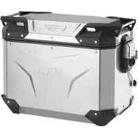 Givi Trekker Outback Evo Smart Cam-side 44l Side Case Argenté