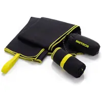 TY Meteor XL Handtuch 110 x 175 cm 31577 schwarz, Serviette de voyage, Noir