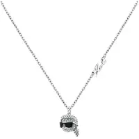 Karl Lagerfeld Klayd06 Necklace Argenté Femme