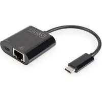 Digitus Dn-3027 Usb-c To Rj45 Adapter Argenté