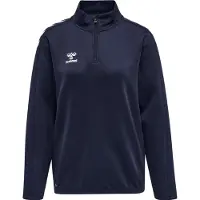 Hummel Sweat de sport marine / blanc
