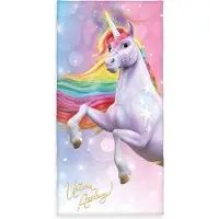 Herding Unicorn Academy Velour Magic 75x150 Cm Towel Rose