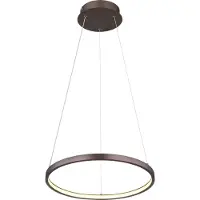 Globo Lighting Lampe à suspendre métal café mat, LED