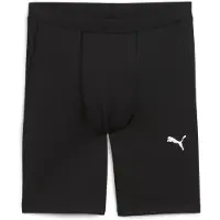 Puma Pantalon de sport 'Foundation' noir / blanc