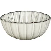 Mica Decorations Bol Corfu - H9 x Ø17 cm - Céramique - Gris