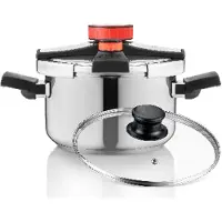 Haeger Autocuiseur Easy Lock Inox 6l