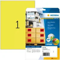 Herma Étiquettes fluo A4