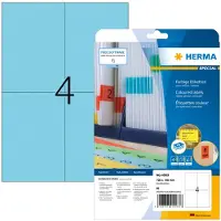 Herma Étiquettes couleur A4 amovibles