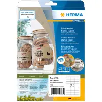 Herma Étiquettes d'adresse en papier à l'herbe A4