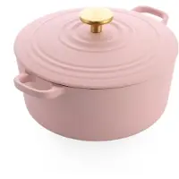BK Cocotte BK Bourgogne Stoofpot Blush Pink 24 cm